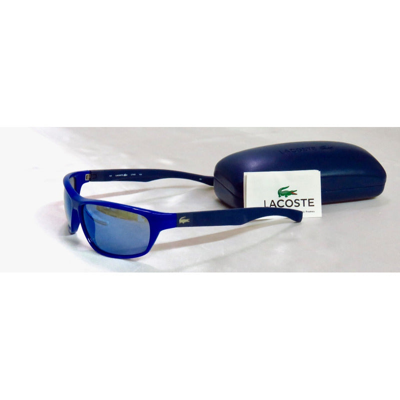 Lentes Gafas Sol Lacoste L744s Sport Wrap Amplios 64mm Suns