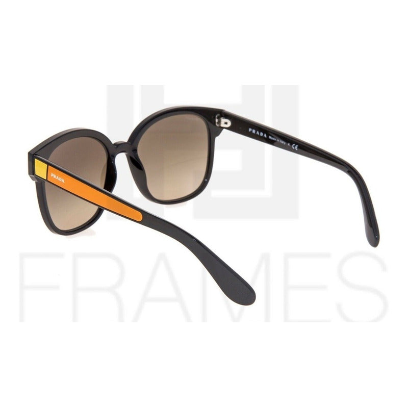 Lentes De Sol Prada Pr05us Contrast Square Italy 53mm Suns