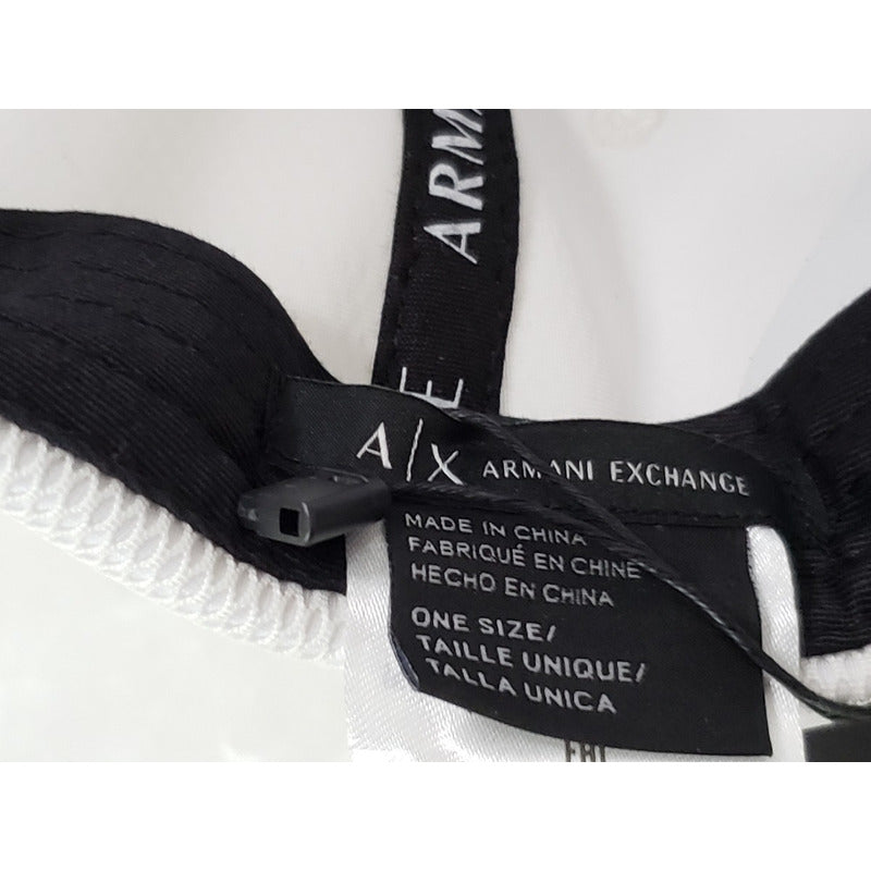 Gorra A | X Armani Exchange Mesh Reflective Logo Adorned Hat