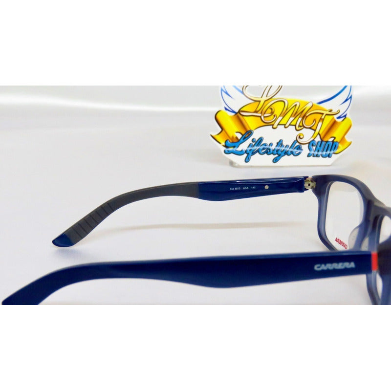Lentes Gafas Carrera 8813 Oftálmicos Shiny Black Square 55mm