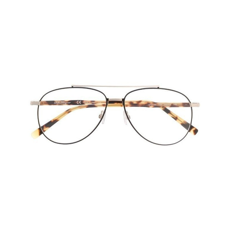 Lentes Ferragamo Sf2184 Double Bridge Armazón Oftálmico 56mm