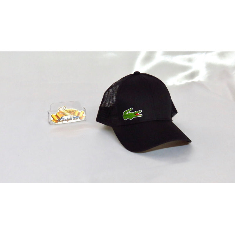 Gorra Lacoste Andy Roddick Tennis Trucker Hat 100% Authentic