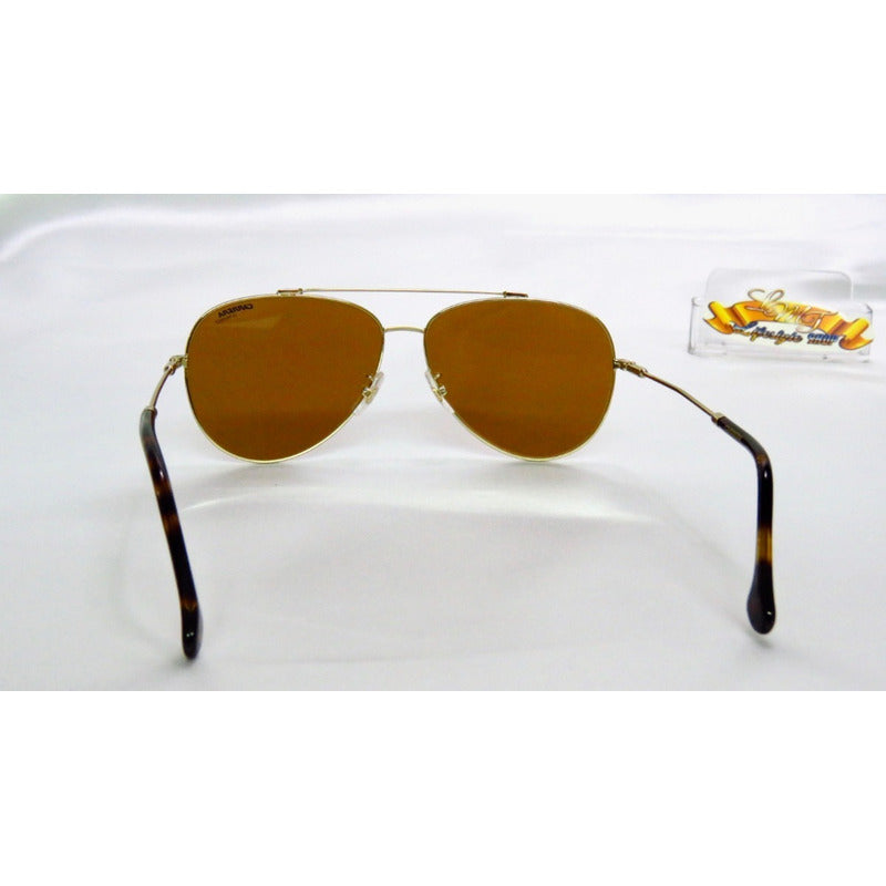 Lentes Sol Carrera 183fs Flag Double Bridge Pilot 62mm Suns