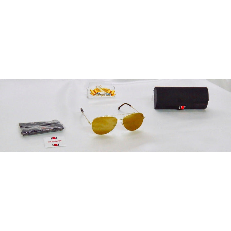 Lentes Sol Carrera 183fs Flag Double Bridge Pilot 62mm Suns