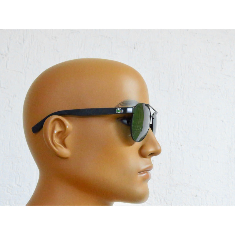 Lentes Sol Lacoste L185s Iconic Classic Pilot 60mm Suns
