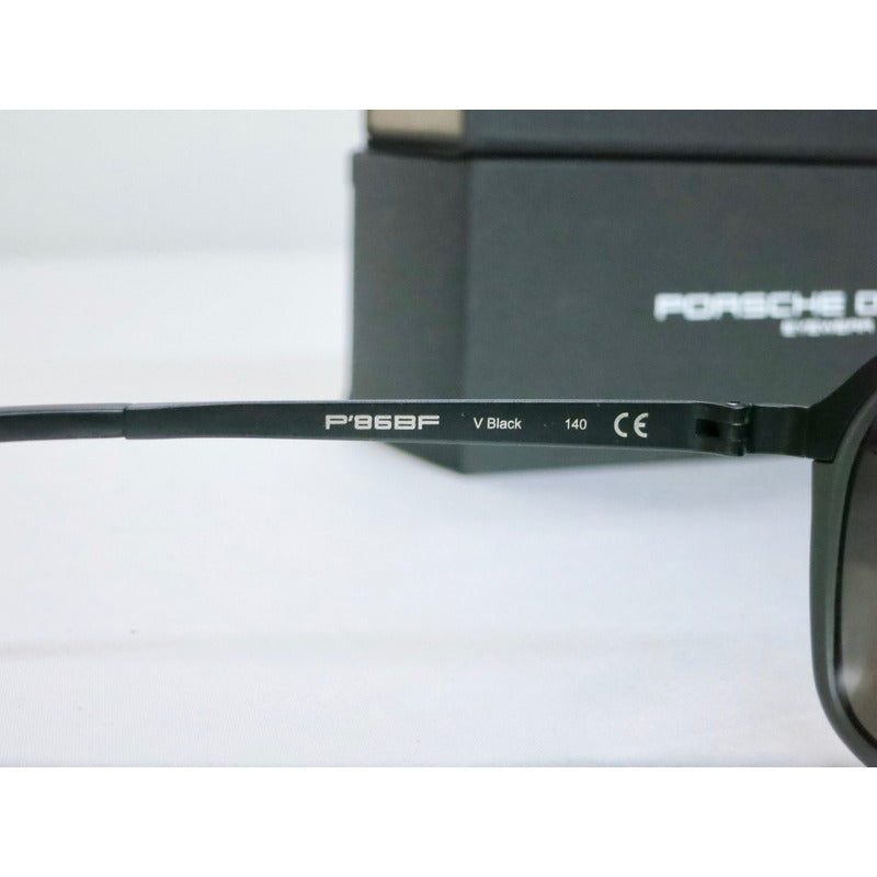 Lentes Gafas De Sol Porsche Design P86bf V Black Italy 64mm