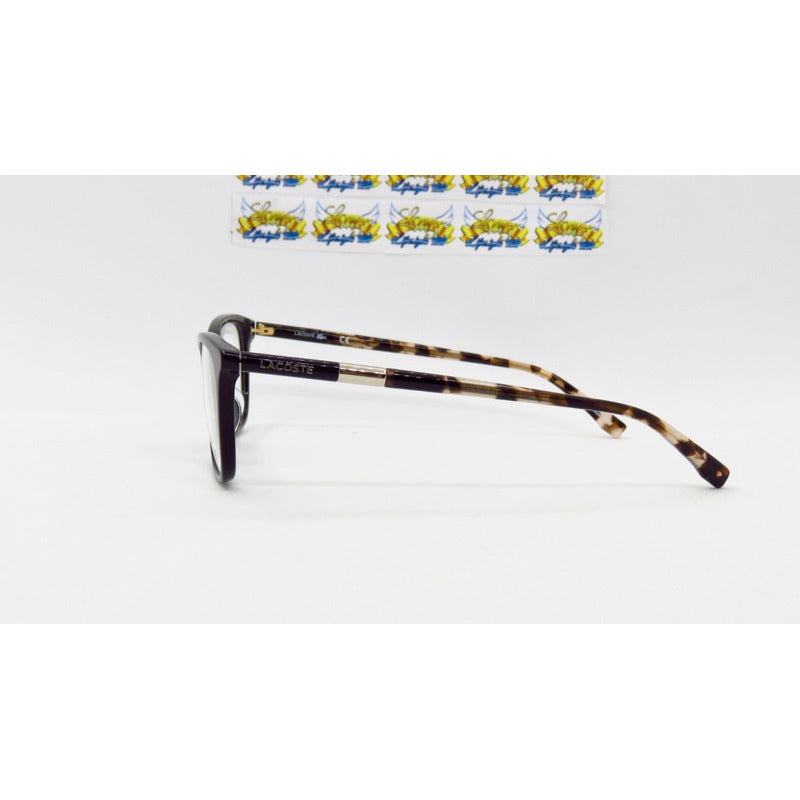 Lentes Armazón Lacoste L2791 Oftálmico Soft Cat Eye 54mm