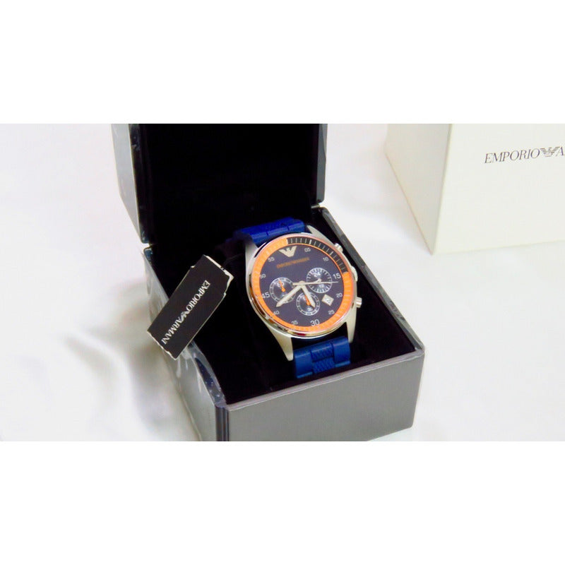 Reloj Emporio Armani Ar5864 Nautical Chronograph 43mm