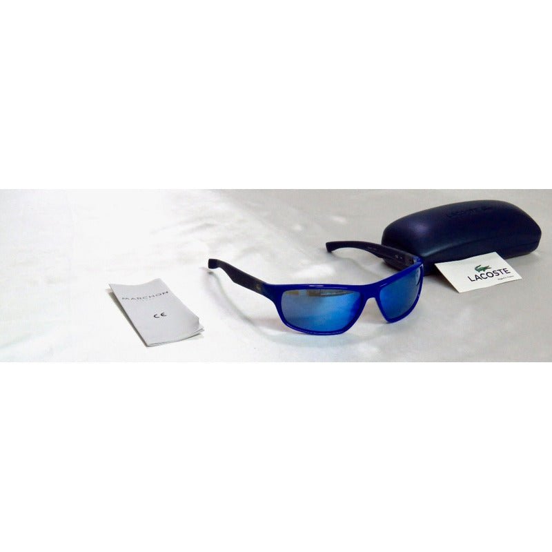 Lentes Gafas Sol Lacoste L744s Sport Wrap Amplios 64mm Suns