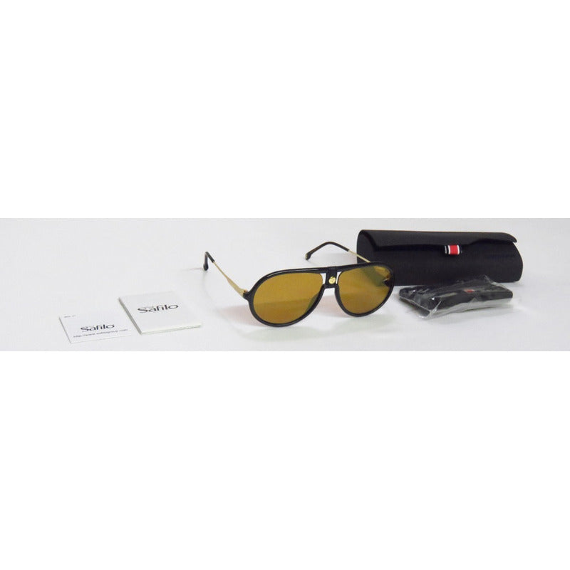 Lentes Sol Carrera 1020s Iconic Bridge Round Pilot 60mm Suns