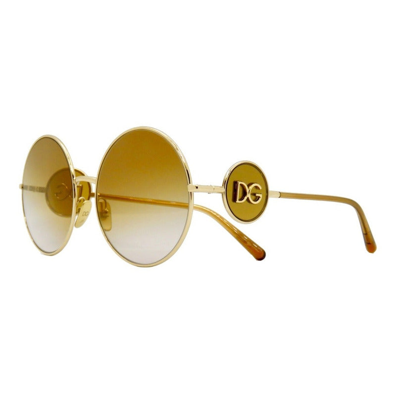 Lentes De Sol Dolce & Gabbana Dg2205 Iconic Round 59mm Suns