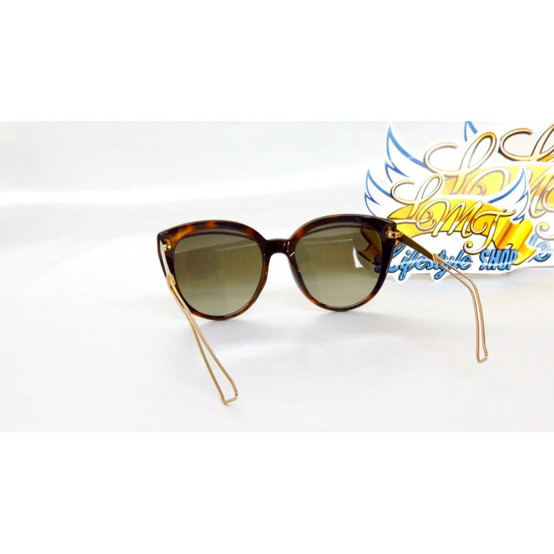 Lentes De Sol Dior Diorliner Fashion Cat Eye 56mm Suns