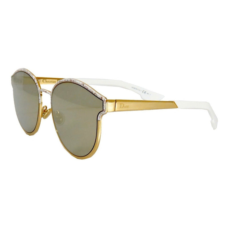 Lentes De Sol Dior Symmetric Round Mujer Italy 59mm Suns