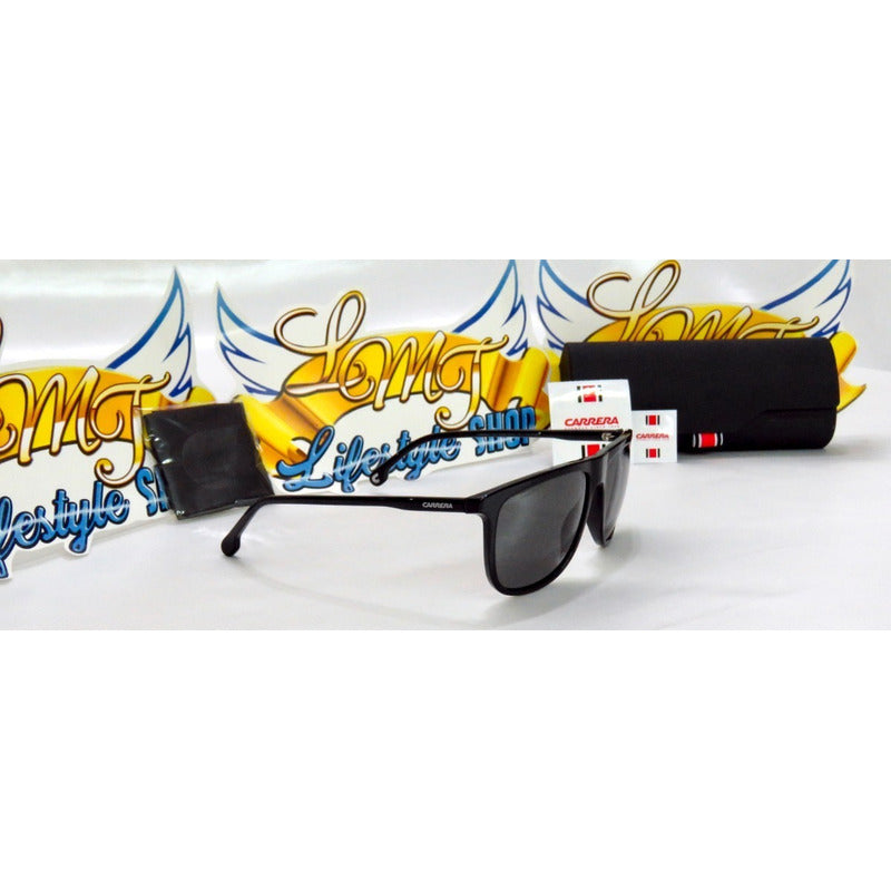 Lentes Sol Carrera 218s Flag Iconic Square Polarized 58mm