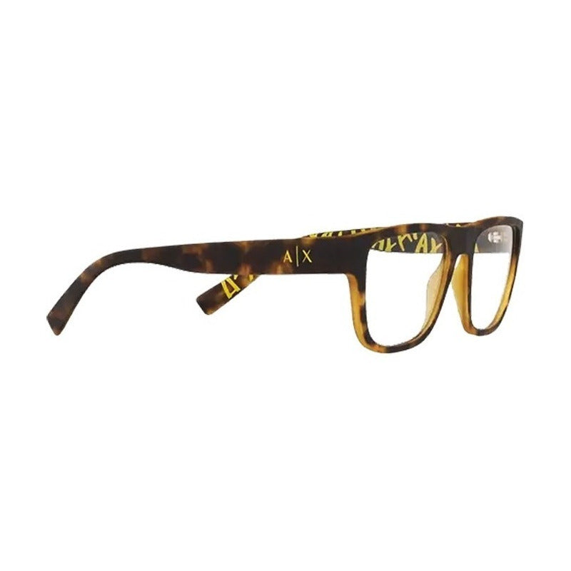 Lentes Armani Exchange Ax3062f Print Armazón Oftálmic 54mm