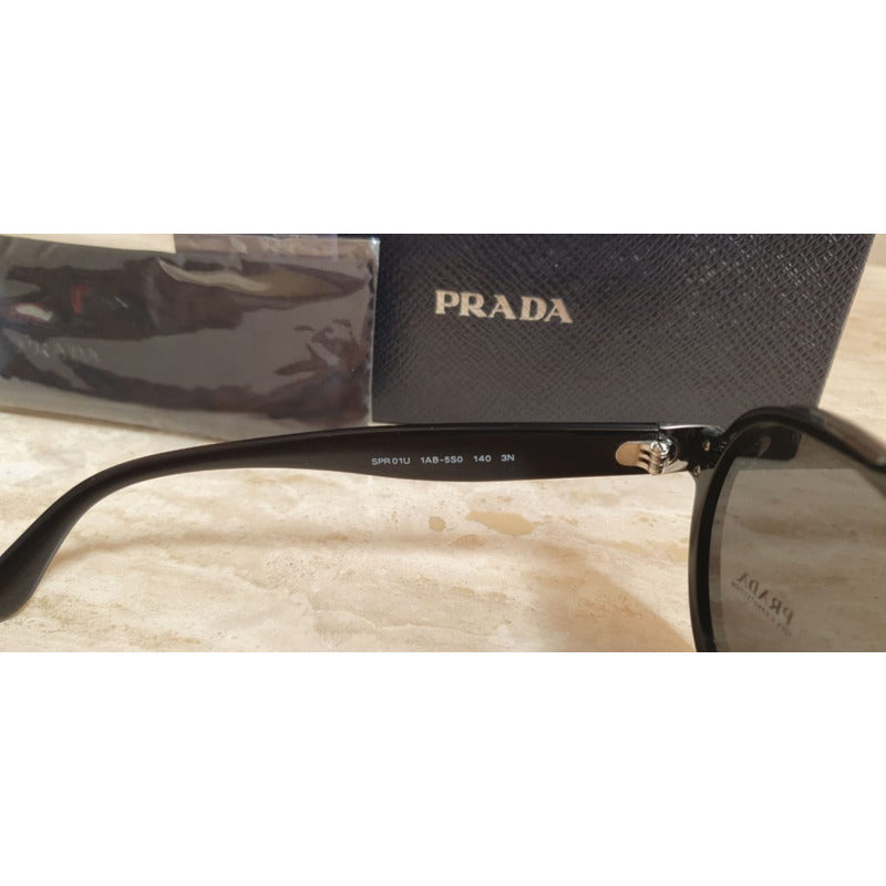 Lentes De Sol Prada Pr01us Shield Pilot Italy 140mm Suns