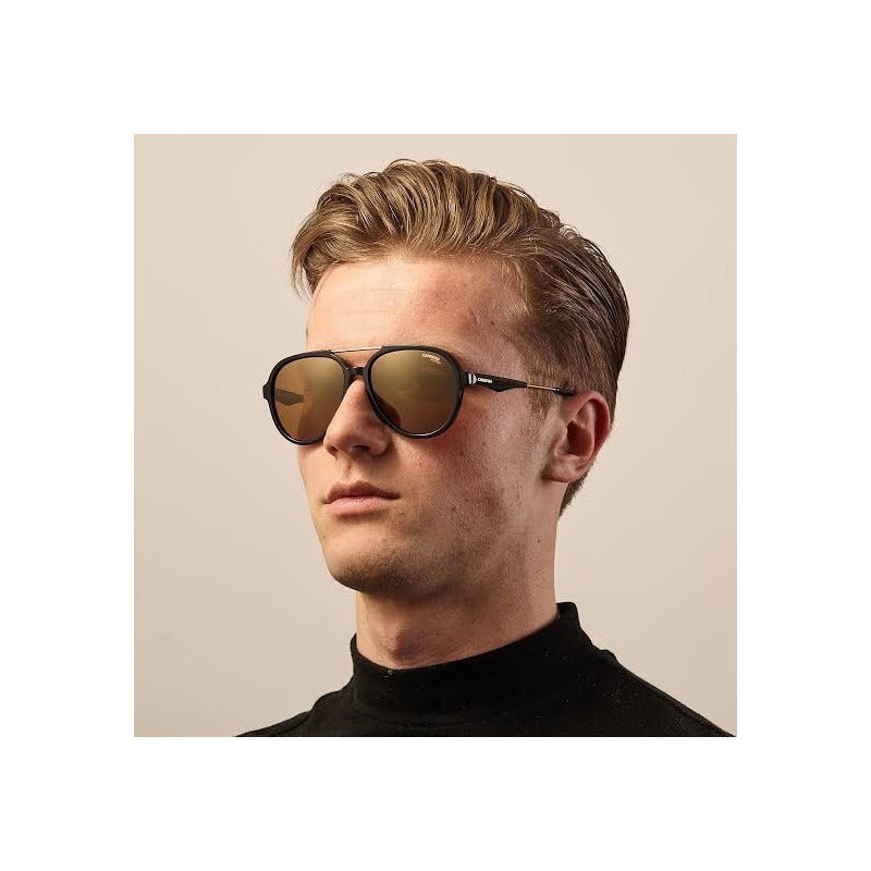 Lentes De Sol Carrera 1012s Contrast Iconic Pilot 56mm Suns