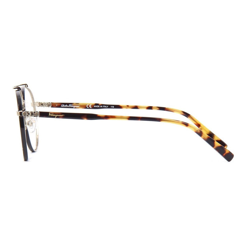 Lentes Ferragamo Sf2184 Double Bridge Armazón Oftálmico 56mm