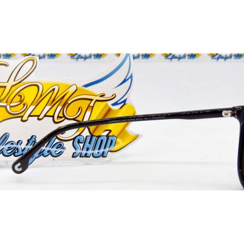 Lentes Sol Carrera 218s Flag Iconic Square Polarized 58mm
