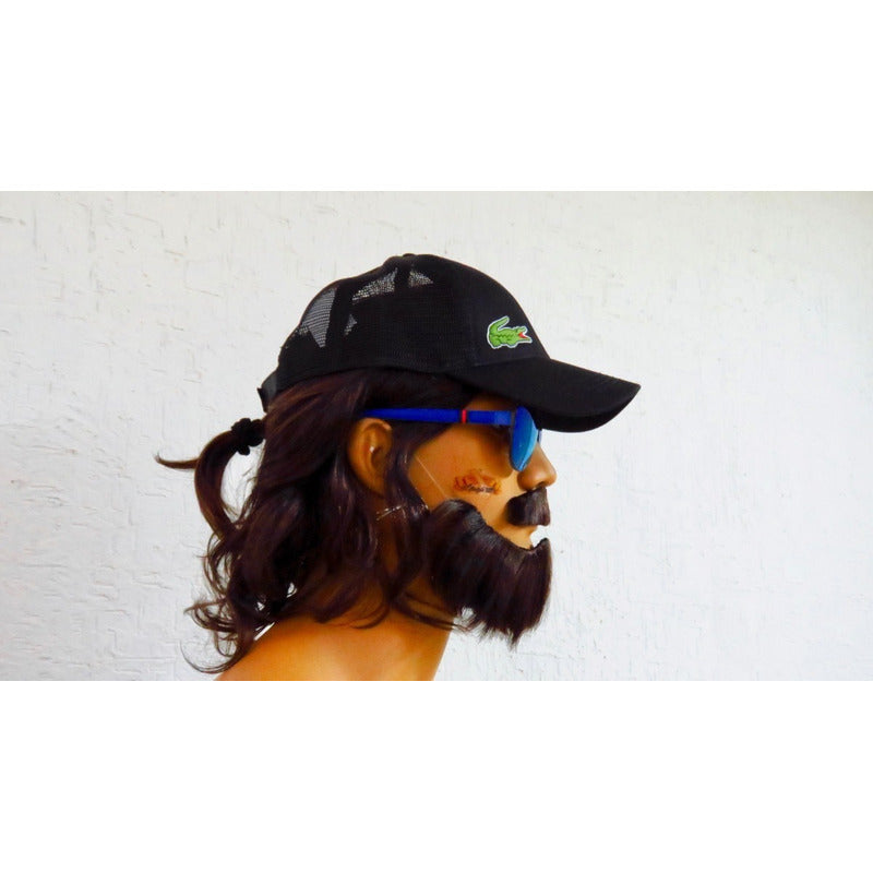 Gorra Lacoste Andy Roddick Tennis Trucker Hat 100% Authentic