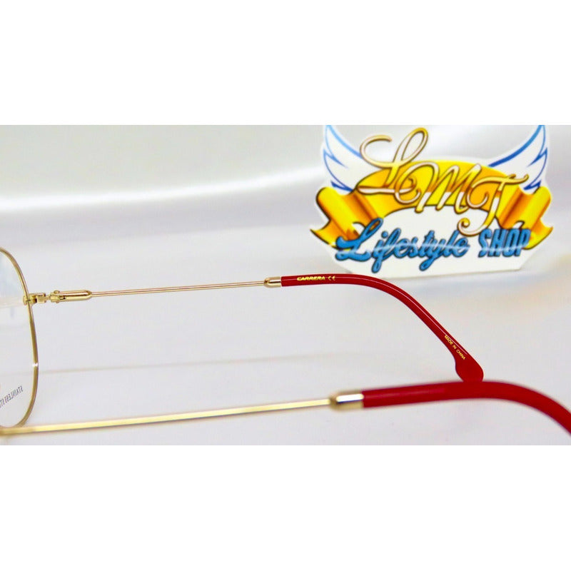 Lentes Carrera 183g Flag Pilot Armazón Oftálmico 62mm