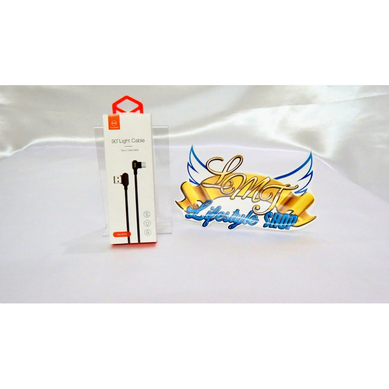 Cable Mcdodo Usb Tipo C Led 3 Metros 90º Gamer Carga Rápida