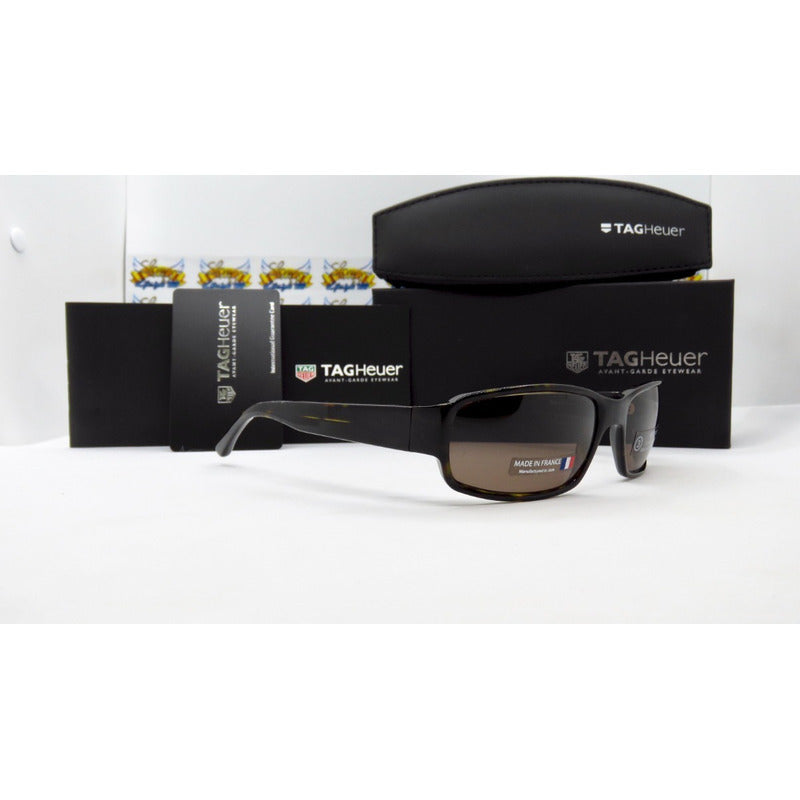 Lentes De Sol Tag Heuer Th9001 Soft Rectangle 57mm Suns