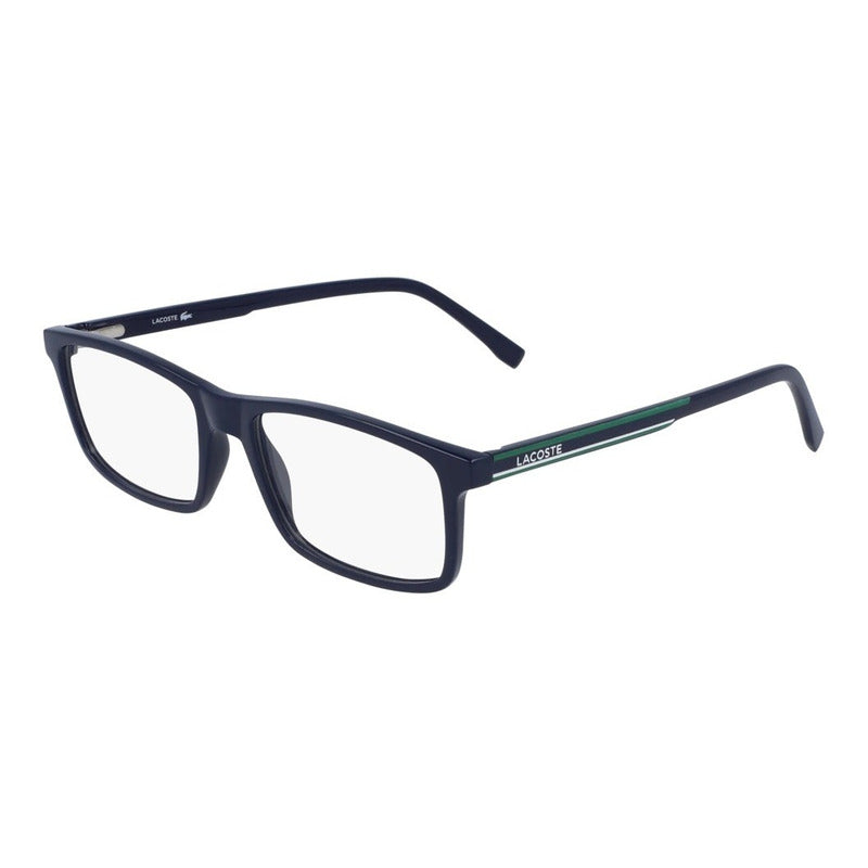 Lentes Lacoste L2858 Striped Rectangle Armazón Oftálmic 54mm