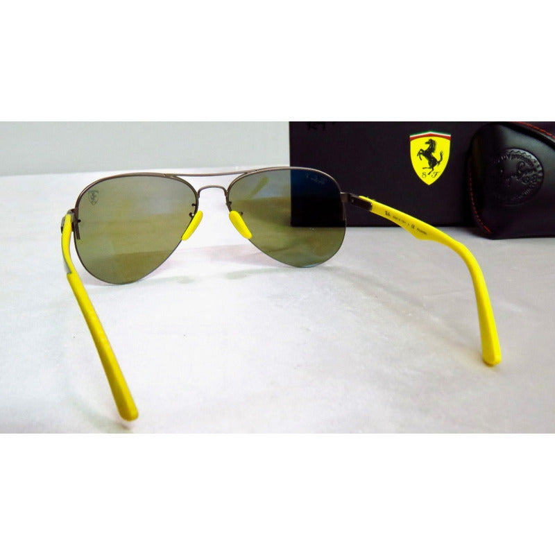 Lentes De Sol Ray-ban Rb3460m Scuderia Ferrari Edition 59mm