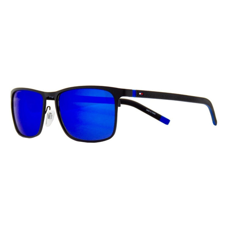 Lentes Sol Tommy Hilfiger Th1716s Iconic Rectangle 57mm Suns