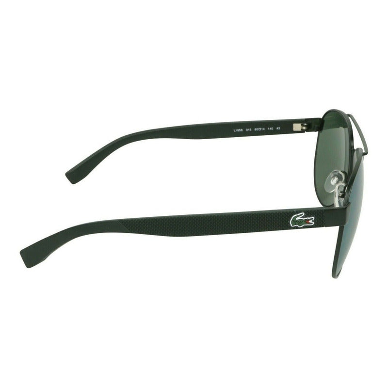 Lentes Sol Lacoste L185s Iconic Classic Pilot 60mm Suns
