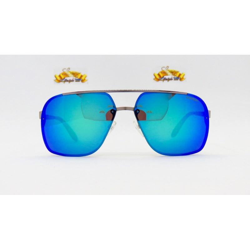 Lentes Sol Carrera 91s Double Bridge Iconic Pilot 64mm Suns