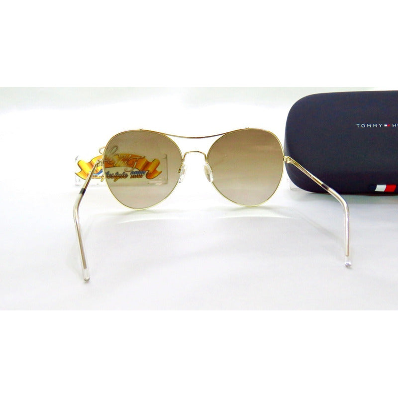 Lentes De Sol Tommy Hilfiger Th1668s Round Mujer 59mm Suns