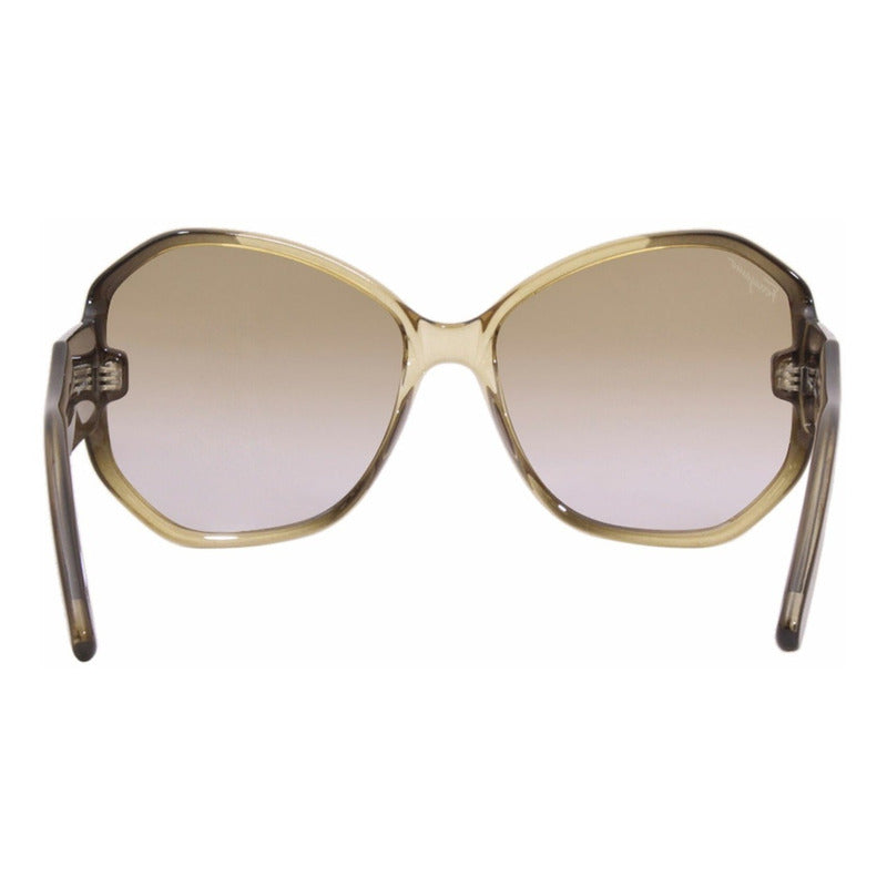 Lentes Sol Ferragamo Sf942s Asymmetric Oval Italy 61mm Suns