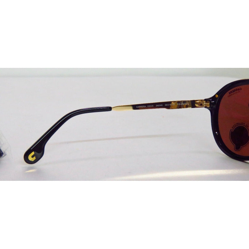 Lentes Sol Carrera 1003s Iconic Bridge Pilot Polarized 58mm
