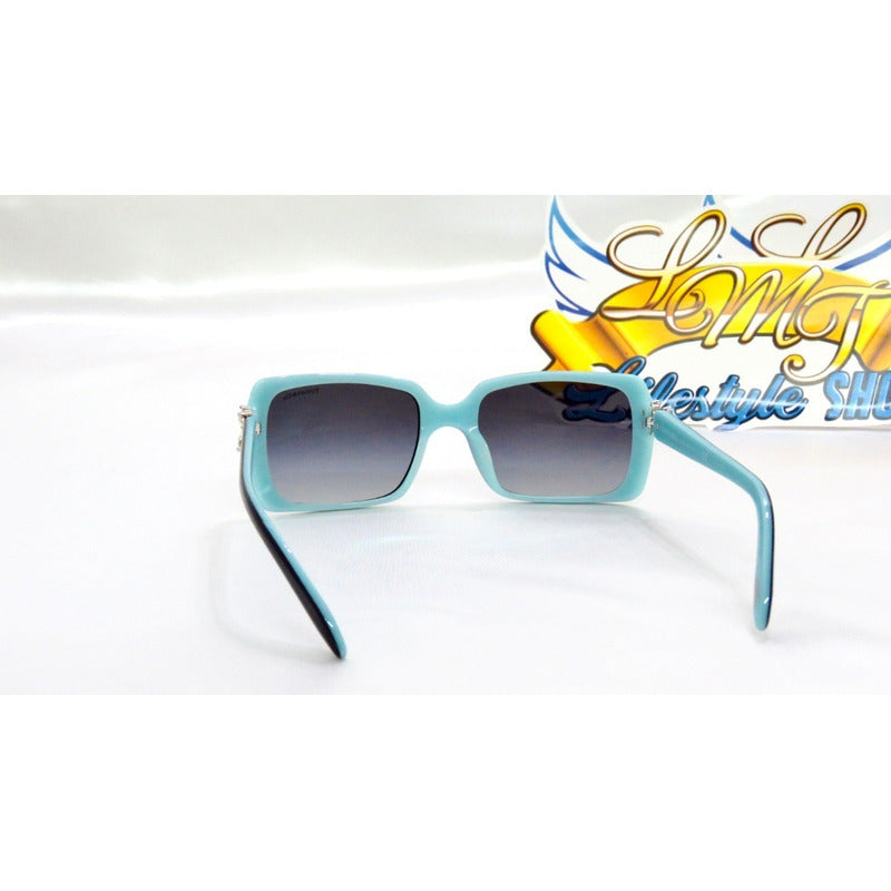 Lentes De Sol Tiffany & Co. Tf4047b Luxury Rectangle 55mm