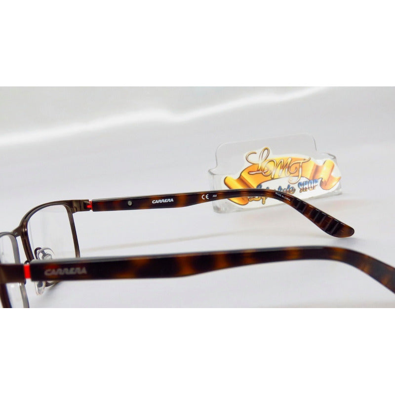 Lentes Carrera 8809 Soft Rectangle Armazón Oftálmico 56mm