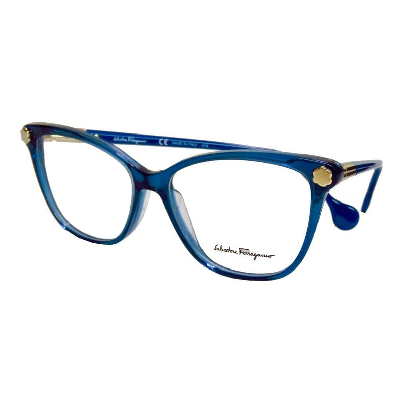 Lentes Gafas Ferragamo Sf2838 Oftálmicos Mujer Italy 53mm