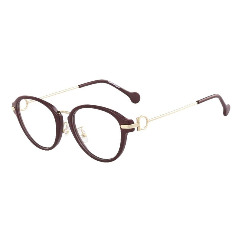 Lentes Ferragamo Sf2826 Buckle Armazón Oftálmico 51mm