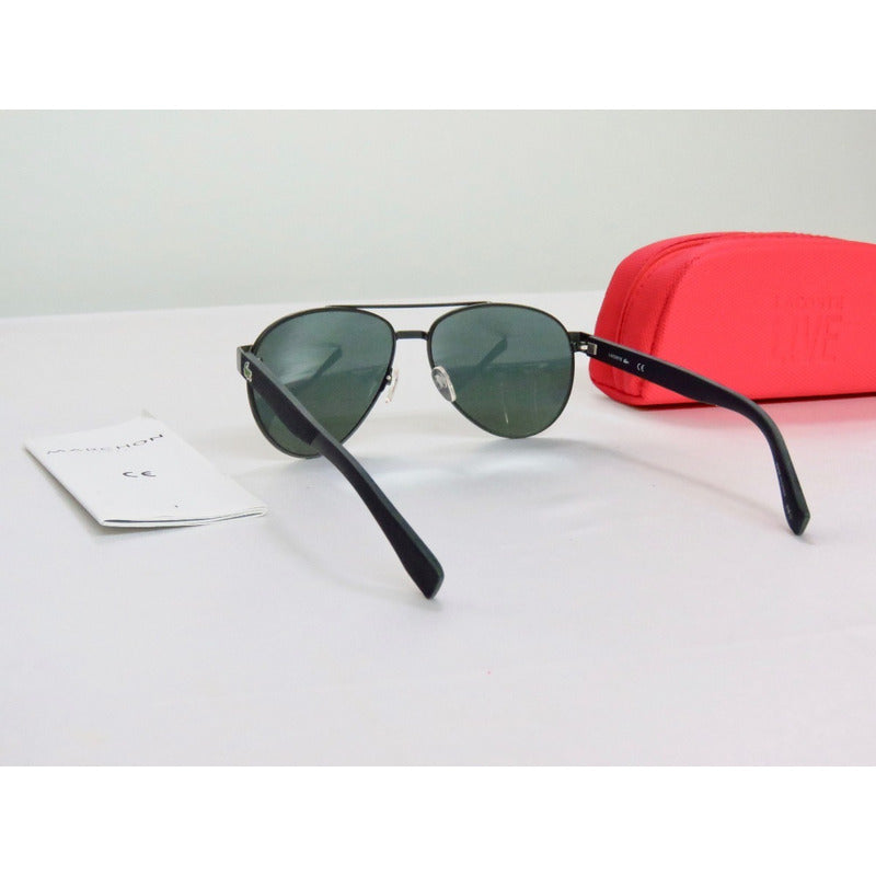 Lentes Sol Lacoste L185s Iconic Classic Pilot 60mm Suns