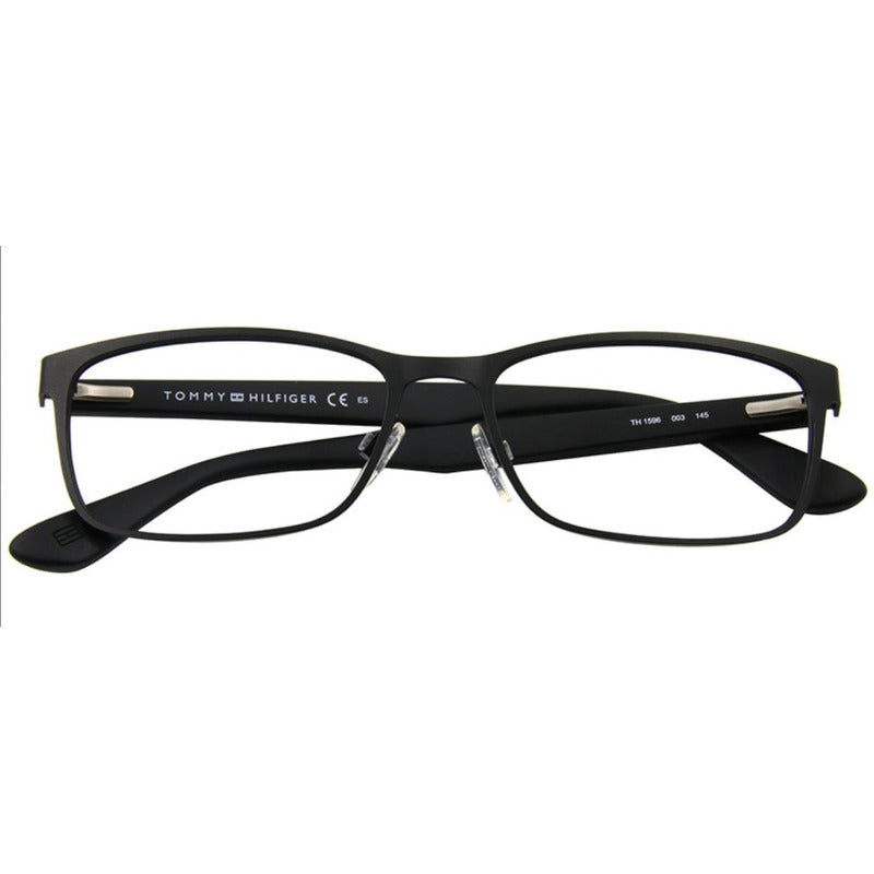 Lentes Tommy Hilfiger Th1596 Metal Armazón Oftálmico 53mm