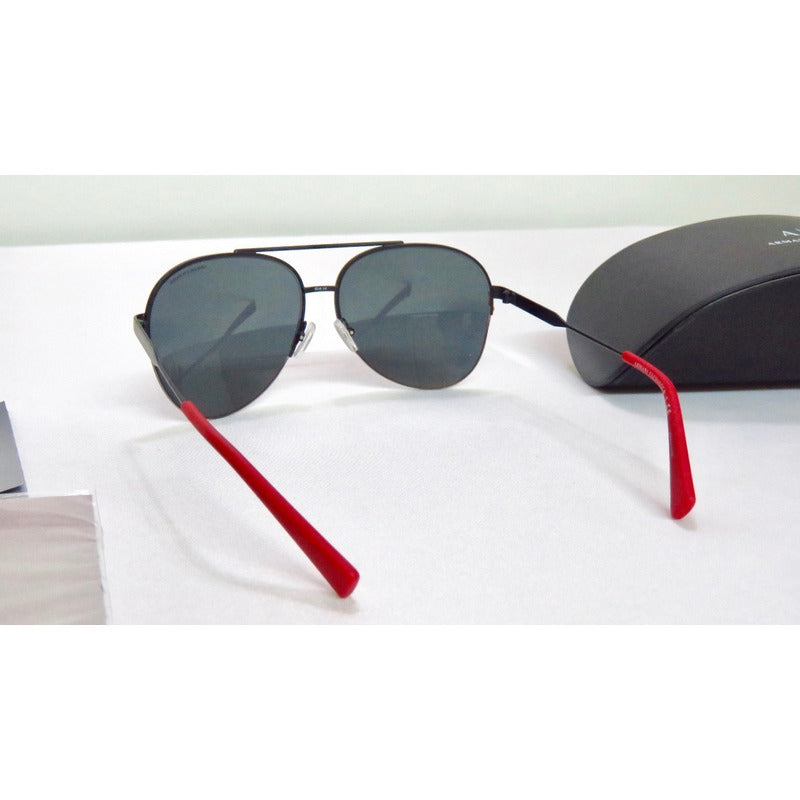 Lentes Sol Armani Exchange Ax2020s Modified Pilot 60mm Suns