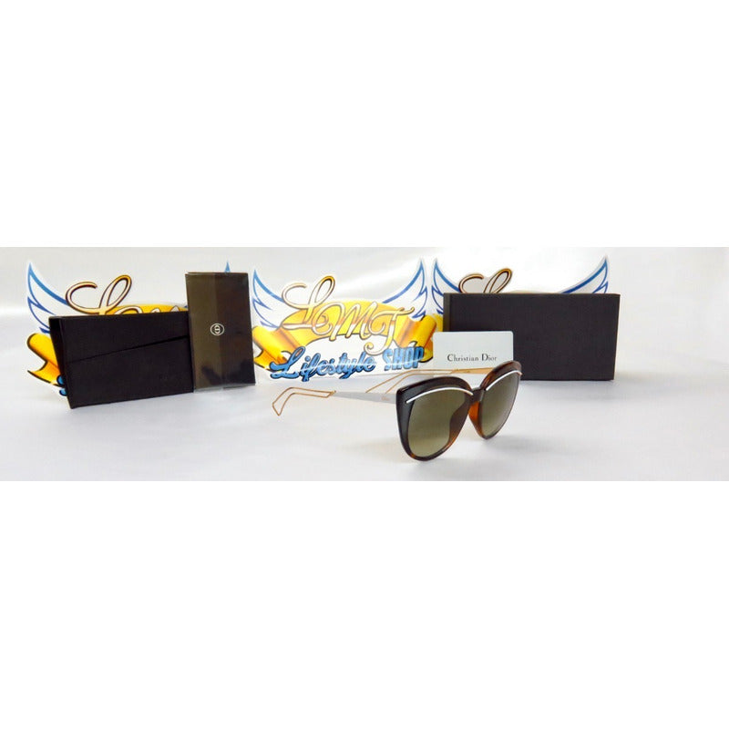 Lentes De Sol Dior Diorliner Fashion Cat Eye 56mm Suns