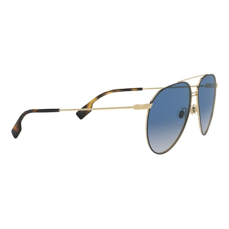 Lentes De Sol Burberry Be3108 Contrast Pilot Italy 60mm Suns
