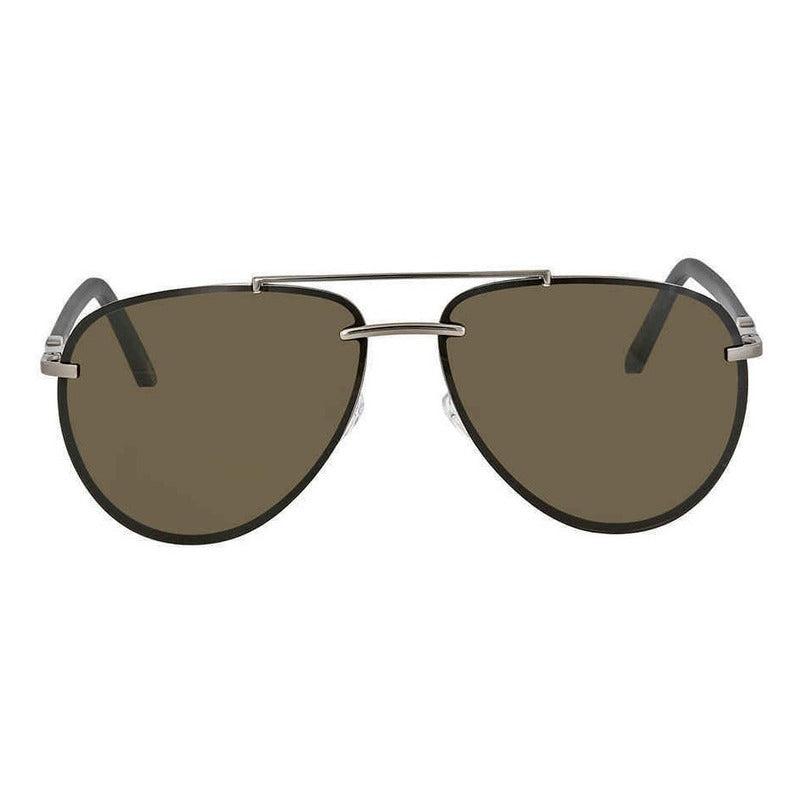 Lentes Sol Mont Blanc Mb596s-f Classic Pilot Italy 62mm Suns