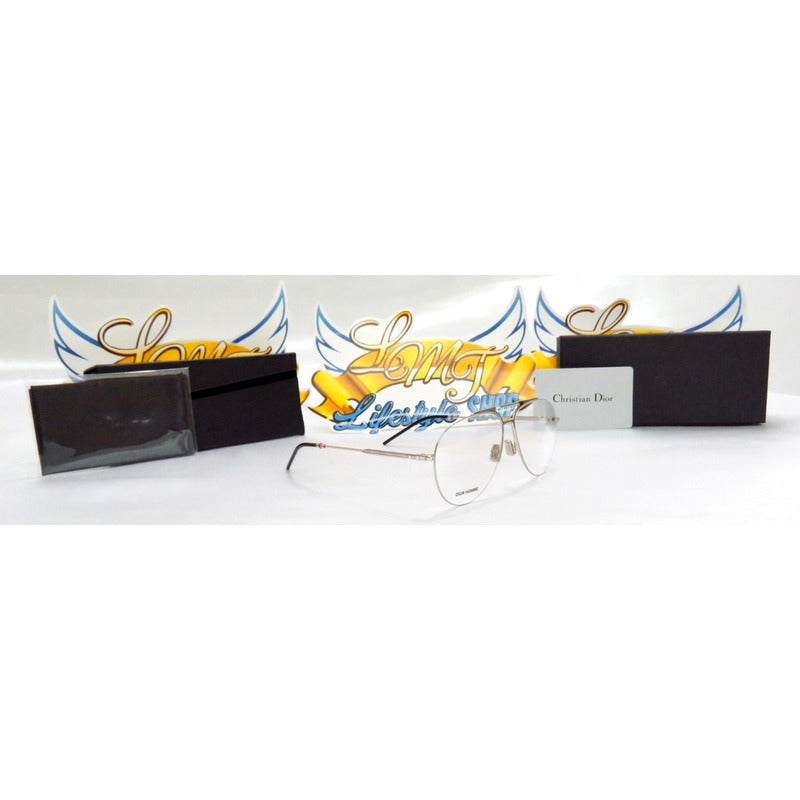 Lentes Dior 0231 Iconic Pilot Italy Armazón Oftálmico 60mm
