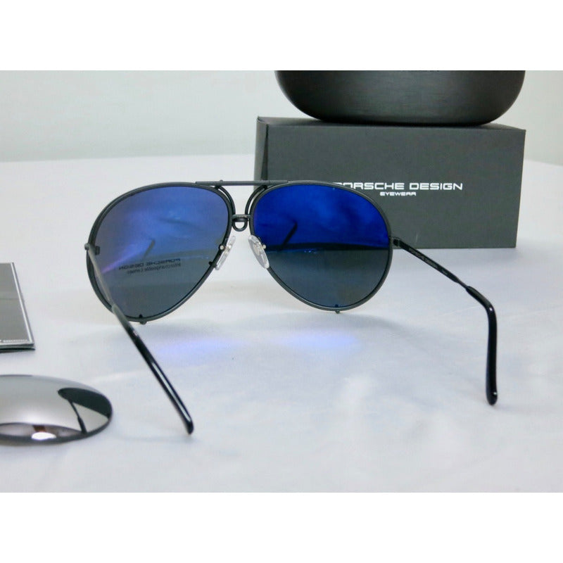 Lentes Gafas De Sol Porsche Design P8478 Muy Amplios Premium