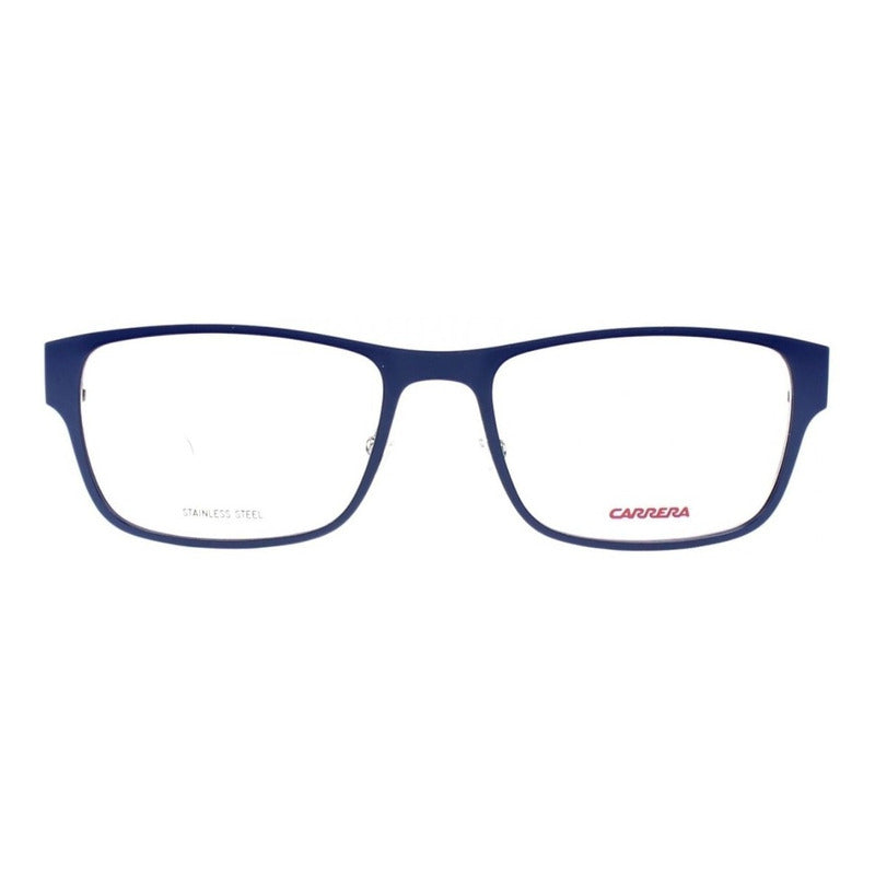 Lentes Gafas Carrera 1100v Oftálmicos Azules Metálicos 55mm