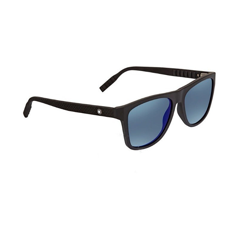 Lentes Sol Mont Blanc Mb0062s Iconic Square Italy 56mm Suns