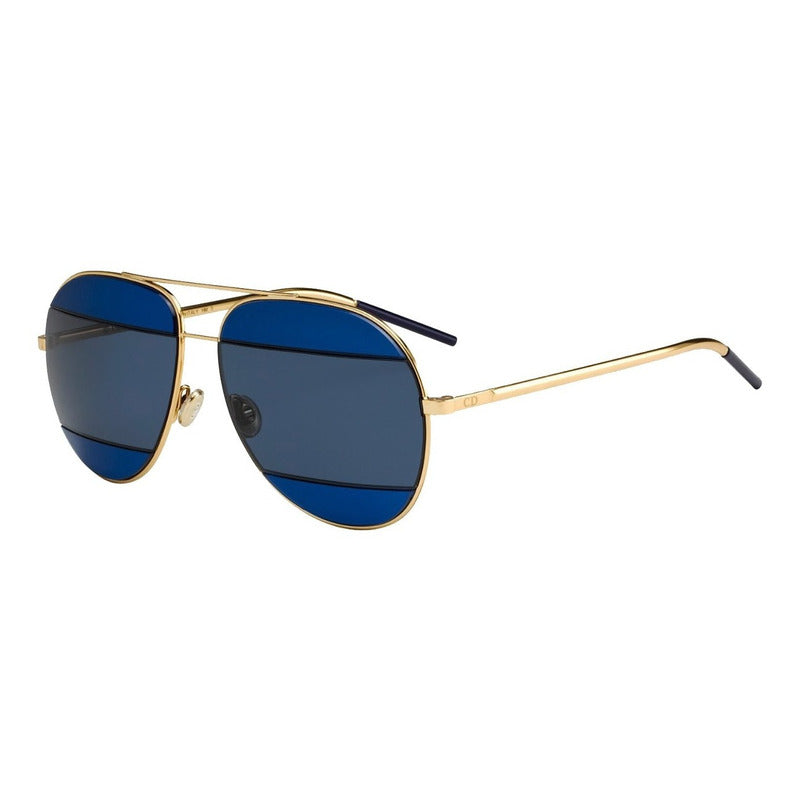 Lentes Gafas De Sol Dior Split 2 Aviador Unisex Italy 59mm
